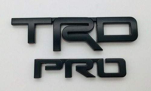 Emblema Insignia Trd Pro Toyota Runner Tundra Fortuner Hilux Foto 2