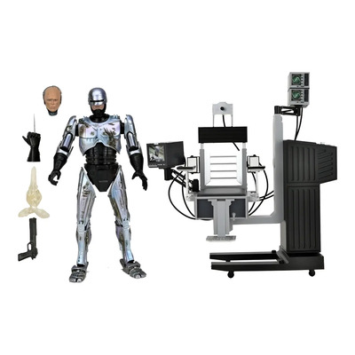 Figura Robocop Ultimate Battle Damage Whit Chair - Neca | Meses sin interés