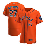 Camiseta M L B Houston Astros #27 Altuve