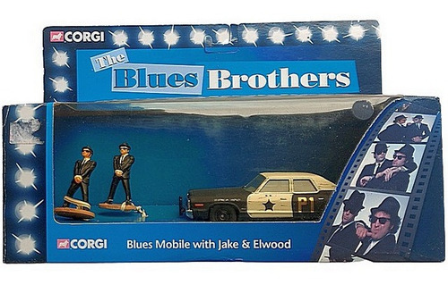 The Blues Brothers Mobile With Jake & Elwood Diorama Corgi