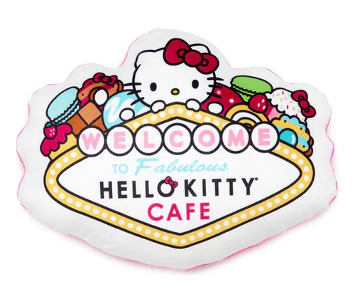 Cojín Hello Kitty Café Las Vegas Original Sanrio