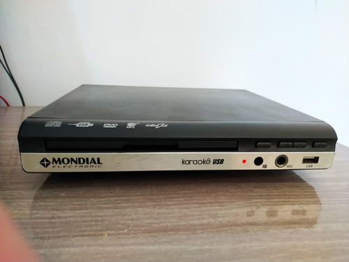 Dvd Player Mondial D-10 Com Defeito!