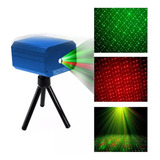 Proyector Laser Luz Led Audioritmico Color Figuras + Tripie