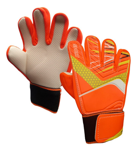 Guantes Portero Para Niño /a Fútbol Arquero Football Orange