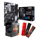 Kit Gamer Amd Ryzen 7 5700g + B550 Prime + 2x16gb + Ssd 1tb