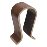 Soporte Para Auriculares, Madera De Nogal, En Forma De U, An