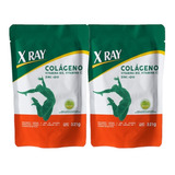 Combo X 2 X Ray Colágeno Vit B12 Vit C Zinc Y Q10 Polvo 321g