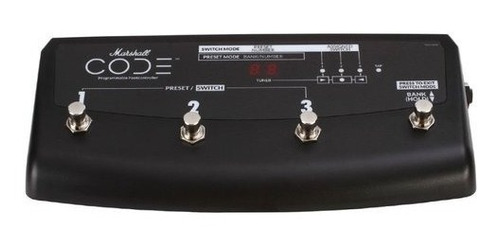 Pedal Footswitch Marshall Pedl 91009 Code Series 