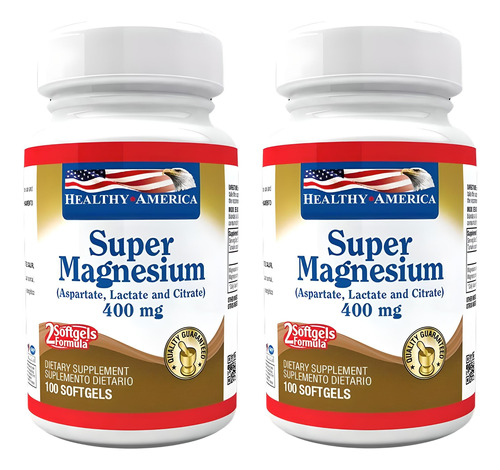 2 Super Magnesium 400 Mg X 100 - Unidad a $76000