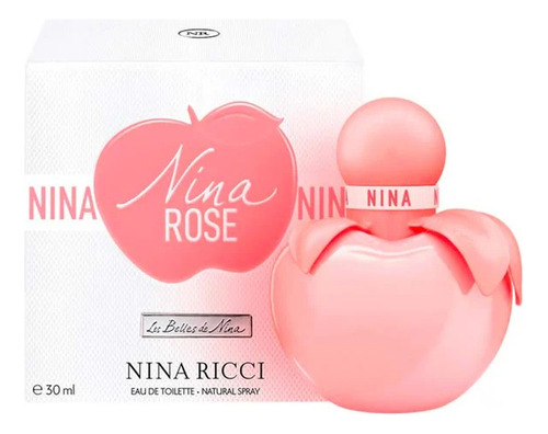 Nina  Ricci Rose 30 Ml Edt Original Lujo
