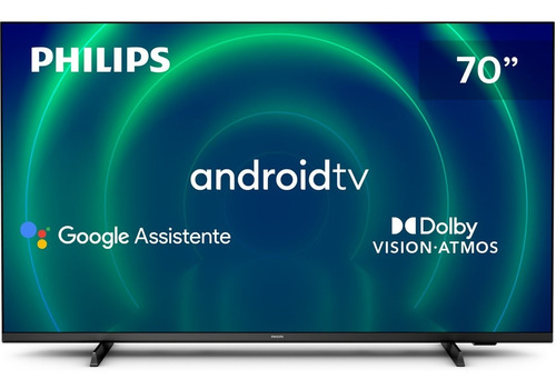 Smart Tv 70'' Uhd 4k Hdr Android 70pug7406/78 Philips