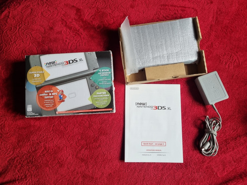 New Nintendo 3ds Xl Completo Caja Y Manuales Original Totalm