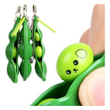 Fidget Toy Pop It Peas Beans, Antiestrés, Tdah, Autismo, Color Verde