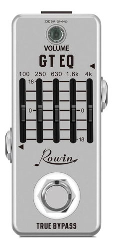 Pedal Efeito Rowin Graphic Equalizer Lef-317a Equalizador F