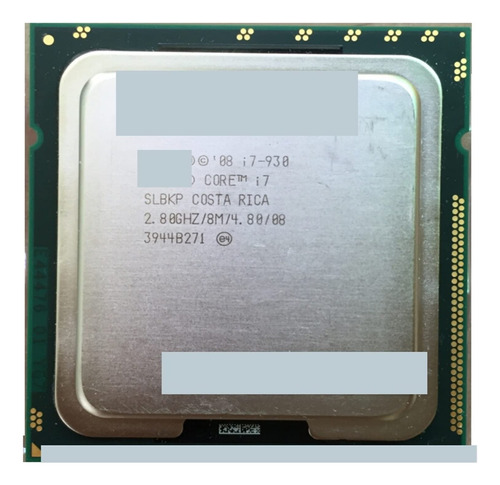 Procesador Intel Core I7 930 4 Núcleos/8 Hilos/3,06/lga1366