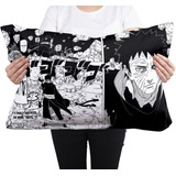 Cojin Almohada Obito Diseño Manga Naruto Anime Artistico 