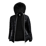 Campera Inflable De Mujer Con Polar. Brocatto