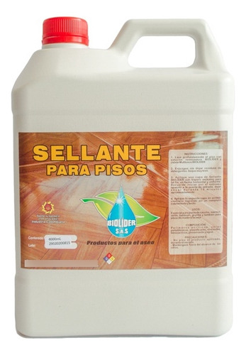 Sellador Para Pisos X 4l - L a $27500