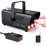 Maquina Humo Luz Led Potencia 500w Discoteca Fiestas Dj Bar 