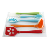 Set Utensilios De Cocina De Silicona Volk Chef 5 Piezas