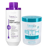 Kit Forever Liss Progressiva Semi Definitiva 1l + Btx 1kg