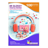 Papel Fotografico Glossy 10x15 Cm 230gr/500hojas Imprink