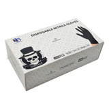 Caja Guantes De Nitrilo Desechables 100 Pcs Talla (m)