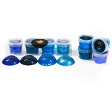 Kit Azules Pigmentos Metálicos En Polvo Para Resina Epóxica