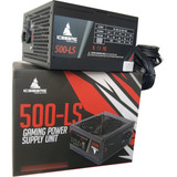 Fuente Poder Real Iceberg 500 Ls Cable Pcie 500-ls Atx 500w