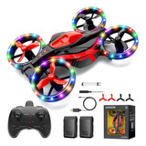 Techvio Mini Drone For Kids - 12 Light Modes, 3d Flips, A...