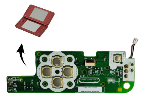 Pcb Placa Chip Batería Board Energía Para Nintendo Dsi Xl