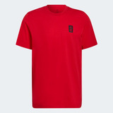 Camisa Flamengo adidas Viagem Algodão Vermelha 2022 Ha5390
