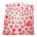 Kilo Bolsa Tipo Boutique 50x50 Corazón Estrella Rojo