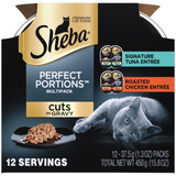 Pack De 6 Porciones De Comida Para Gato 2.6 Onzas Sheba,