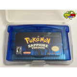 Pokemon Sapphire Game Boy Advance Salvando Gba 