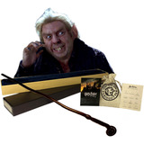 Varita Peter Pettigrew Caja + Saco + Tarjeta - Harry Potter