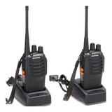 Dos Radio Transmisor Walkie Talkie Bf-888s Baofeng Woki Toki