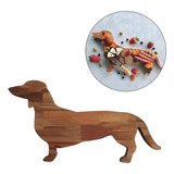 Tabla Picoteo Dachshund, Ideal Para Sushi