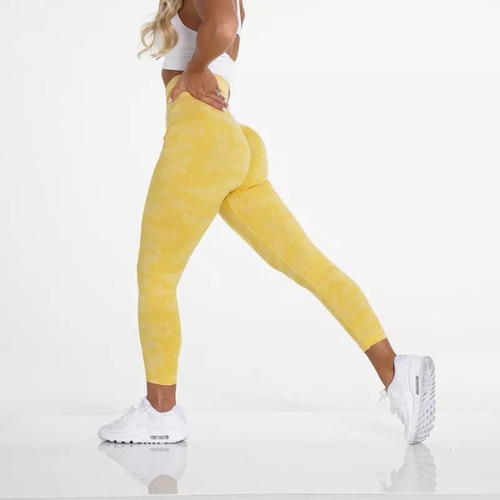 Leggins De Camuflaje Para Mujer, Pantalones De Yoga, Sin Cos