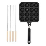 Pair Of Non-stick Takoyaki Grill Molds