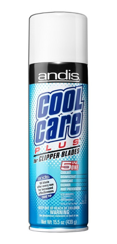 Cool Care Andis 5 En 1 Desinfectante, Lubricante Y Enfriante