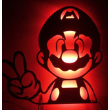 Lampara Decorativa De Pared Mario Bros