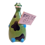 Dia Del Amigo Muñeco De Ceramica Con Cartel Armonyshop