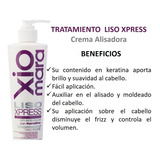 Crema Alisadora Sin Enjuague Con Keratina Liso Xpress 1 Lt