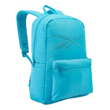 Mochila Clasica Reebok Logo Bordado 1405 Azul Para Mujer