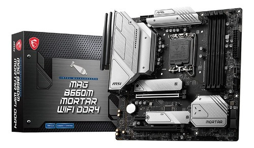 Motherboard Msi Mag B660m Mortar Wifi Ddr4 S1700 I9 12va Gen