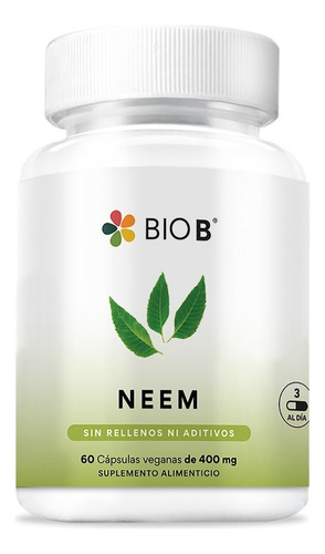 Bio B 60 Cápsulas Neem