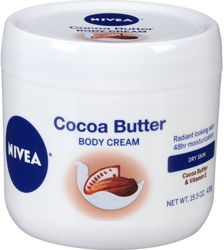  Pack De 2 Nivea Crema De Cacao Crema De Cuerpo 15.5 Oz