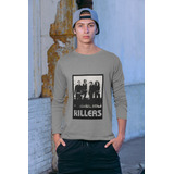 Polera Larga The Killers Rock Grupo Musica Estampado Algodon