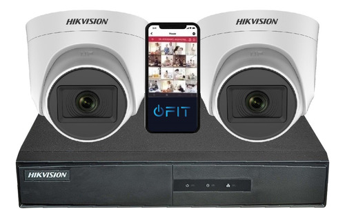 Camara Seguridad Kit Hikvision Dvr 7104 4 Ch 